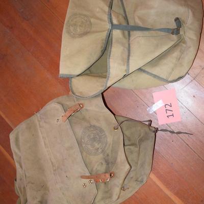 Vintage Boy Scouts Back Packs