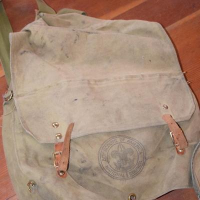 Vintage Boy Scouts Back Packs