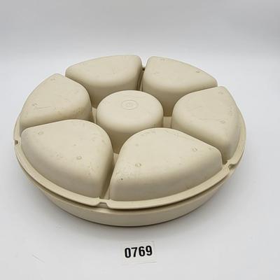 Vintage Tupperware Snack Tray #2