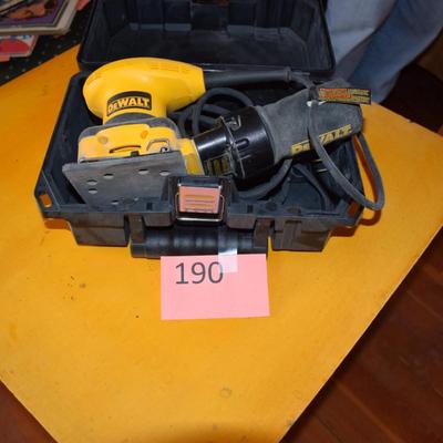 Dewalt Sander in box