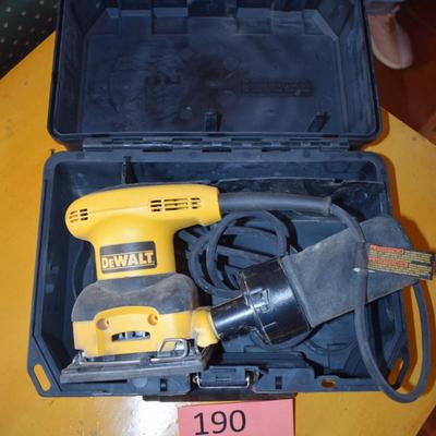 Dewalt Sander in box