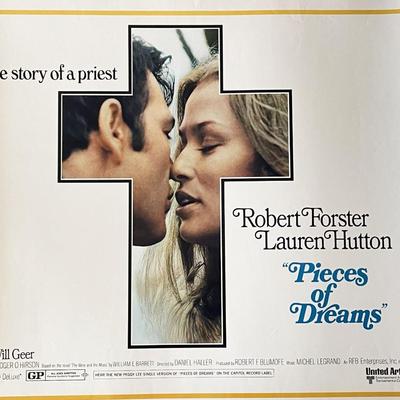Pieces of Dreams 1970 vintage movie poster