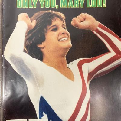 Sports Illustrated Magazine 1984 Mary Lou Retton Issue Issue