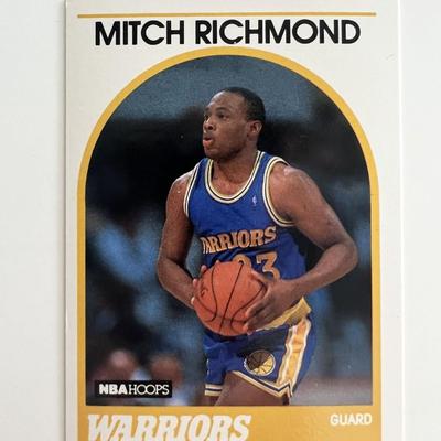 Golden State Warriors Mitch Richmond #260 limited edition 1989 NBA trading card 