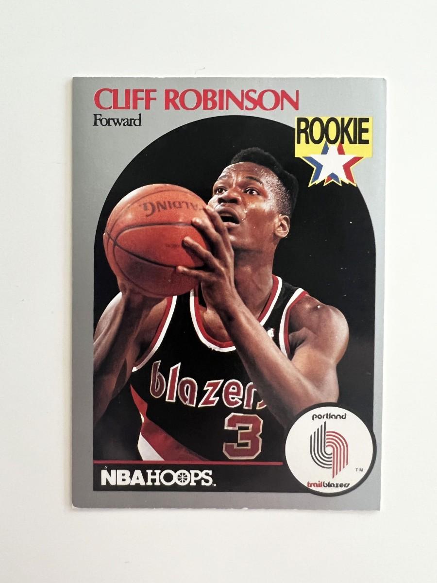 Portland Trailblazers Cliff Robinson NBA Hoops #250 Rookie Basketball Card 