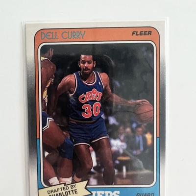 Cleveland Cavaliers Dell Curry #14 limited edition 1988 Fleer trading card