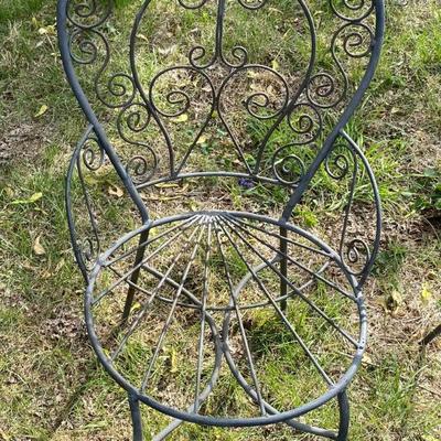 4 Metal Garden Chairs