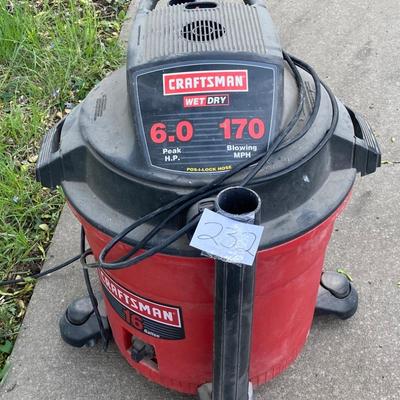 Craftsman Wet/Dry Vac