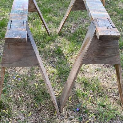 2 Sawhorses