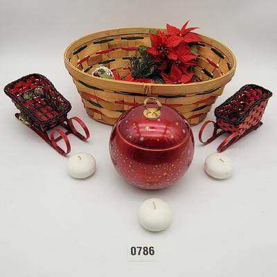 Christmas Basket Lot
