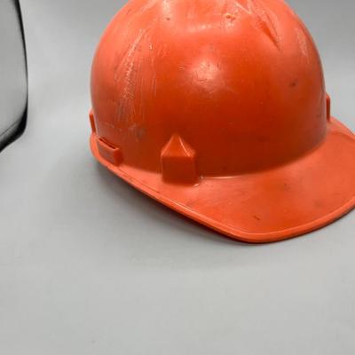 Vintage Jackson Products Fiberglass Safety Hard Hat Traffic Cone Orange