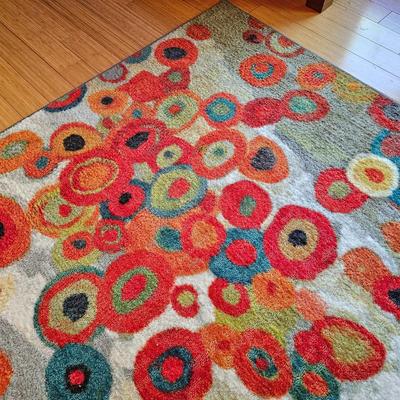 Tossed Floral Style Area Rug by Mohawk Home (O-JS)