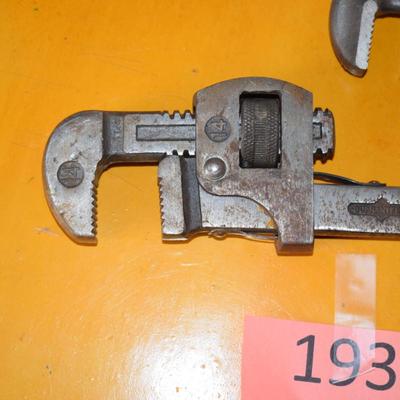 Lot of 2 Wrenches