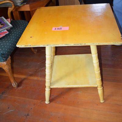 Antiqued Parlor Table