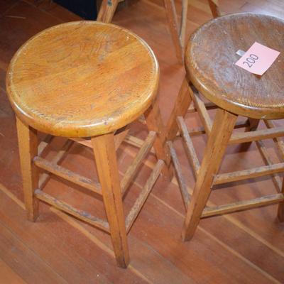 Pair of Antique Sools