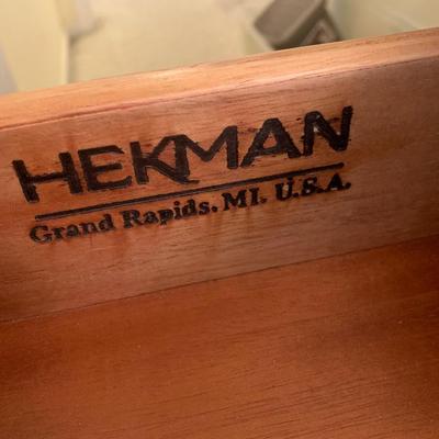 Wonderful Hekman Leather Top Junior Partners Desk