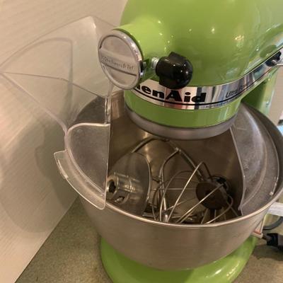 Kitchenaid Mixer Green Apple Tested Works with box