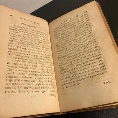 1800s English Poets Antique Book
