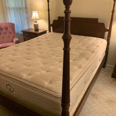 Mahogany Bedroom Set by Crawford