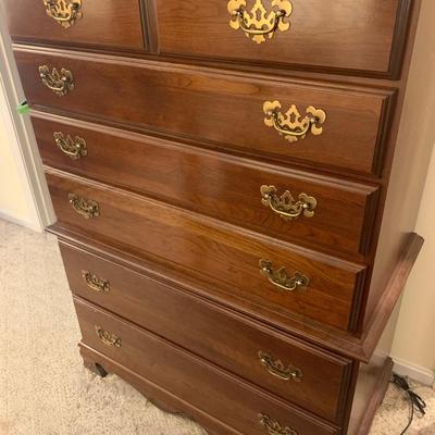 Mahogany Bedroom Set by Crawford
