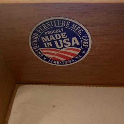 Mahogany Bedroom Set by Crawford