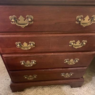 Mahogany Bedroom Set by Crawford