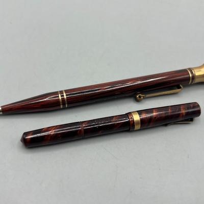 Vintage Eversharp Writing Tools Small Mechanical Pencil & Fountain Pen