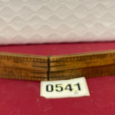 Vtg boxwood/made in USA/24â€ folding ruler