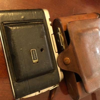 Vintage Kodak Camera with Leather Case -Lot 235