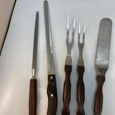 Vintage Cutco Cutlery 8 Piece Set with added Knife Blade Sharpening Stick