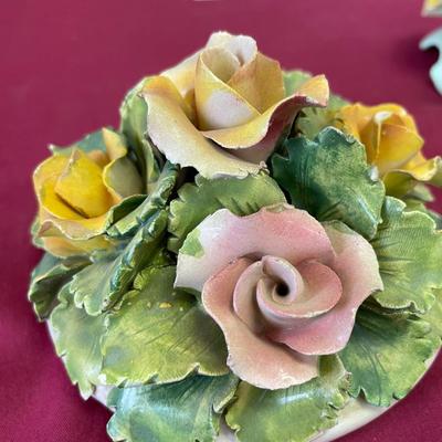 Bone china bouquets