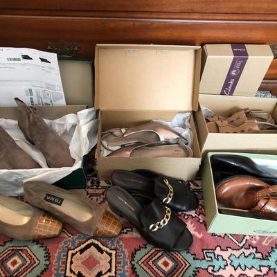 Ladies New & Used Shoes 8-8.5 (Paul Green Boston Bootie Size 8 New) -Lot 230