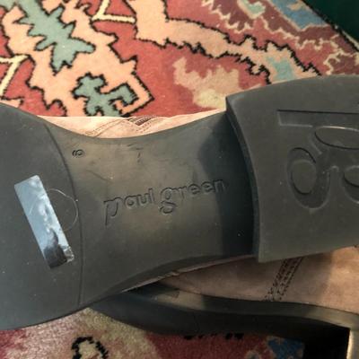 Ladies New & Used Shoes 8-8.5 (Paul Green Boston Bootie Size 8 New) -Lot 230