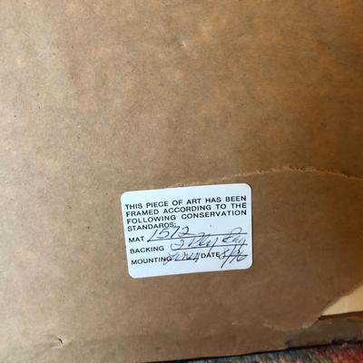 Inns of Philadelphia- Sorrel Horse & Large Floral Print - Both Framed - Lot 229