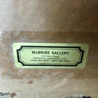 Inns of Philadelphia- Sorrel Horse & Large Floral Print - Both Framed - Lot 229