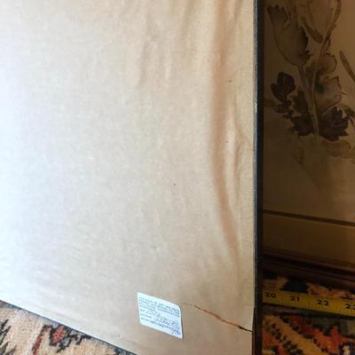 Inns of Philadelphia- Sorrel Horse & Large Floral Print - Both Framed - Lot 229