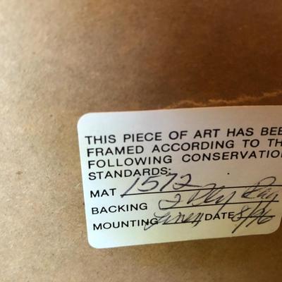 Inns of Philadelphia- Sorrel Horse & Large Floral Print - Both Framed - Lot 229