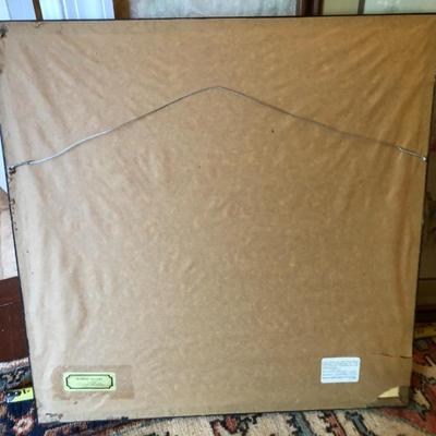 Inns of Philadelphia- Sorrel Horse & Large Floral Print - Both Framed - Lot 229