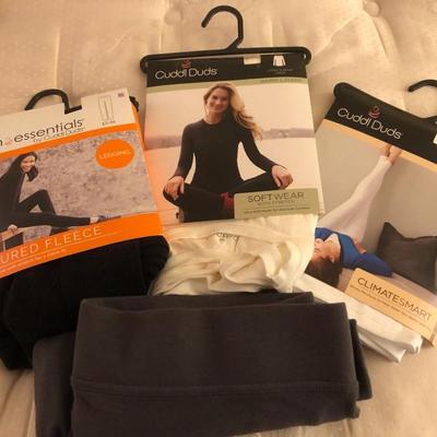 New Cuddl Duds (L&XL) and L.L. Bean (L PET.) Pants -Lot 228