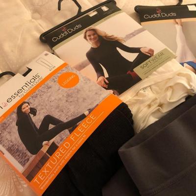 New Cuddl Duds (L&XL) and L.L. Bean (L PET.) Pants -Lot 228