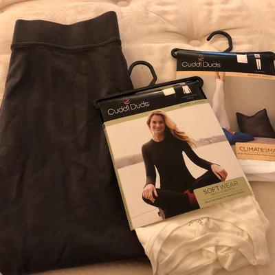 New Cuddl Duds (L&XL) and L.L. Bean (L PET.) Pants -Lot 228