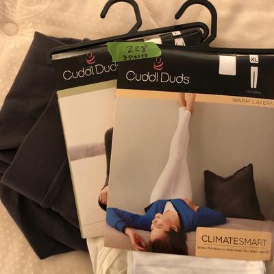 New Cuddl Duds (L&XL) and L.L. Bean (L PET.) Pants -Lot 228