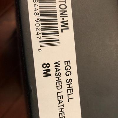 Eileen Fisher (Brand New) Toni Washed Leather Mule; Size 8 Shoes -Lot 227