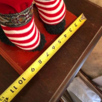 Santa Claus, & Two Elves with Name List - Lot 226