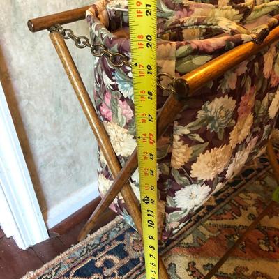 Two Sewing Crochet Baskets with Supplies -Lot 225