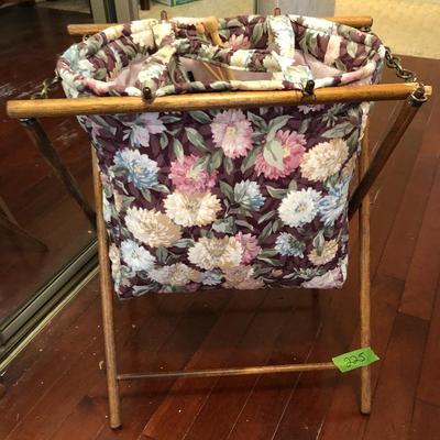 Two Sewing Crochet Baskets with Supplies -Lot 225