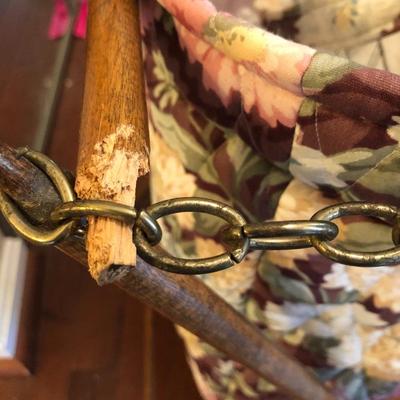 Two Sewing Crochet Baskets with Supplies -Lot 225