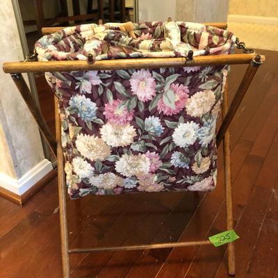 Two Sewing Crochet Baskets with Supplies -Lot 225