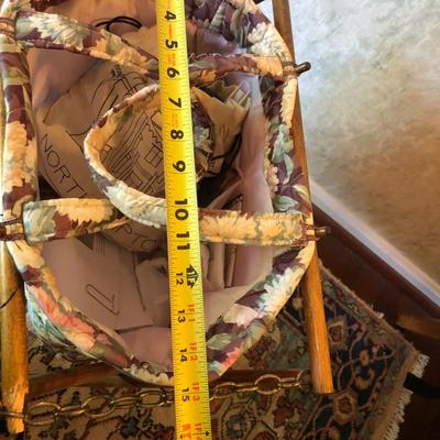 Two Sewing Crochet Baskets with Supplies -Lot 225