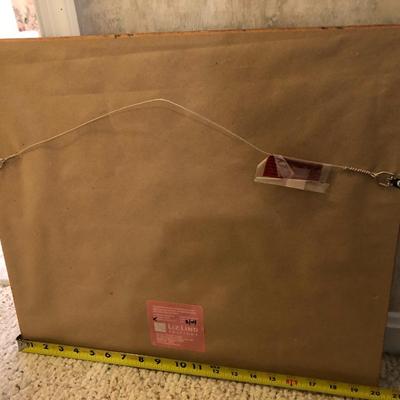 Framed Lithograph Fox Hunt â€œHunting Recollectionsâ€ -Lot 222